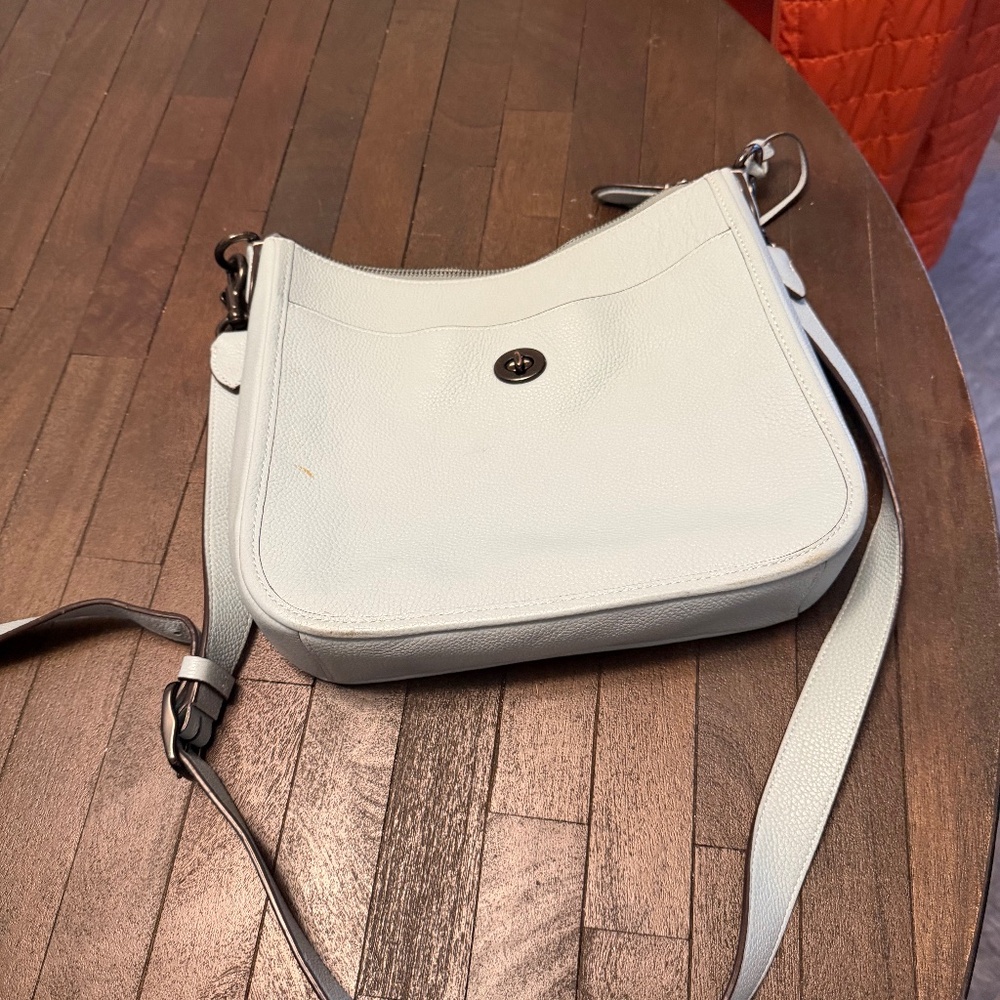 Coach Light Blue Crossbody Bag